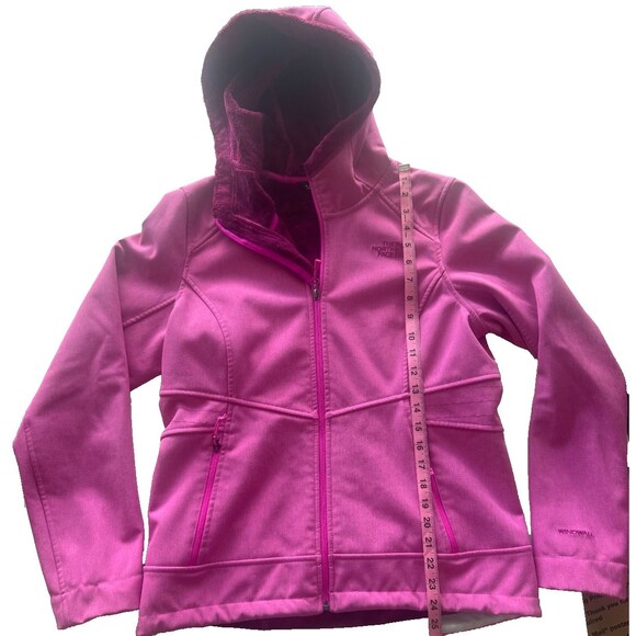North Face Jacket Womens Medium Pink Lined Wind Rain Resistant Outdoor Classic - Picture 9 of 10